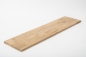 Preview: Stair Tread Window Sill Shelf Oak Rustic 20 mm, finger joint lamella (KGZ), untreated, 20x250x900 mm